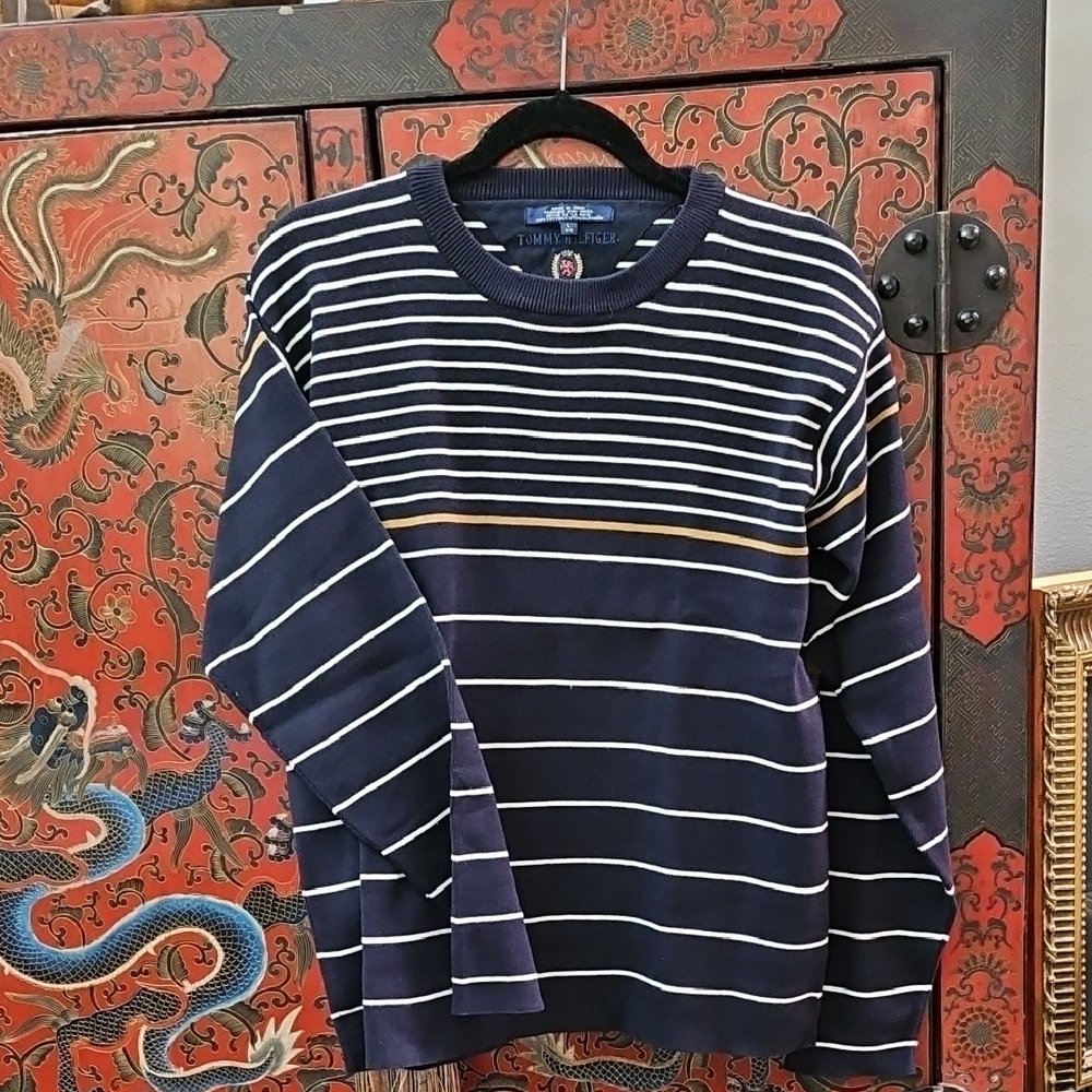 Man's Striped Sweater